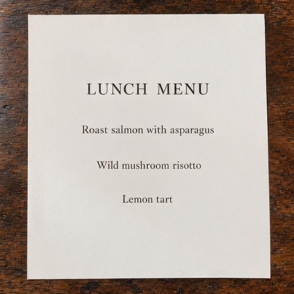 Restaurant menu with a hard window shadow — Finegrain result